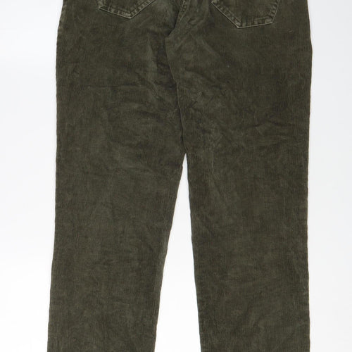 House of Bruar Men’s Green Corduroy Trousers
