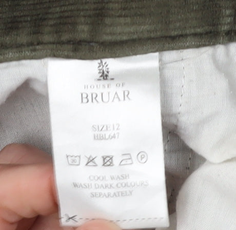 House of Bruar Men’s Green Corduroy Trousers