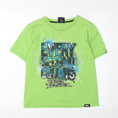 No Fear Boys Green Graphic T-Shirt 11-12 Years