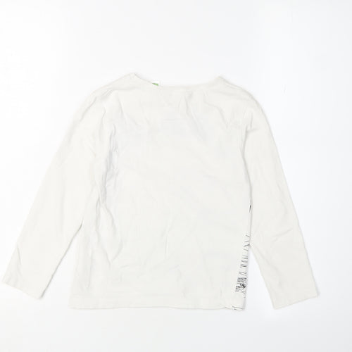 H&M Boys Star Wars White T-Shirt 5-6 Years Long Sleeve Pullover