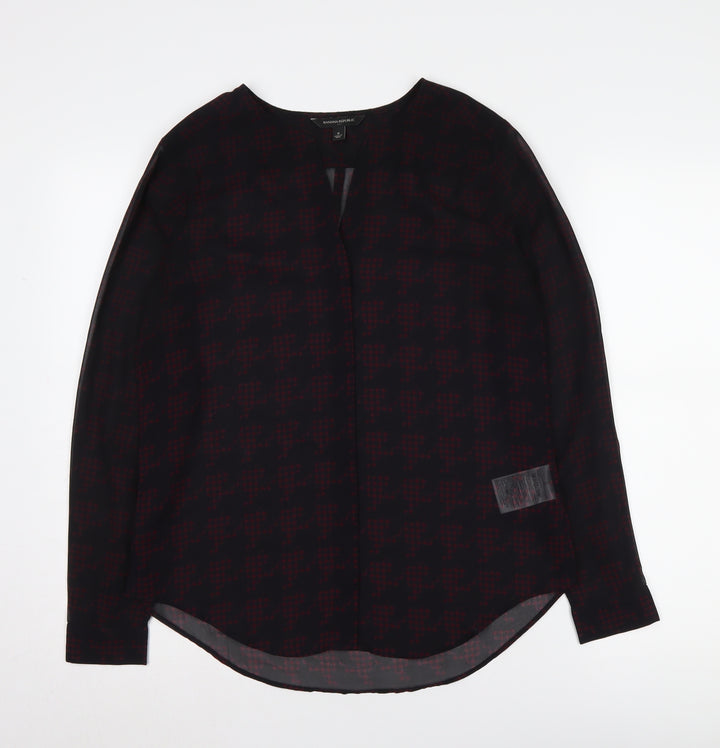Banana Republic Women's Black Blouse Size S