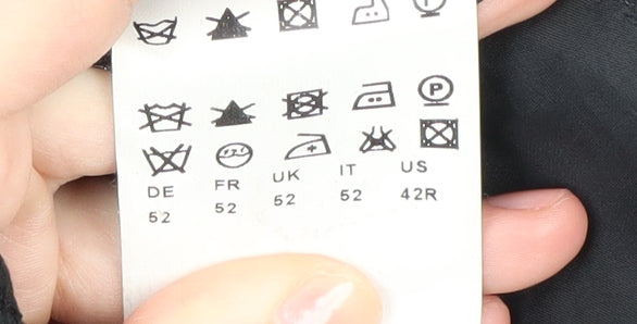 Hugo Boss Men's Black Blazer 42R Wool