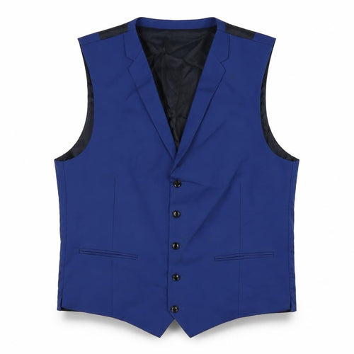 Austin Reed Blue Men's Suit Waistcoat, Size 42R
