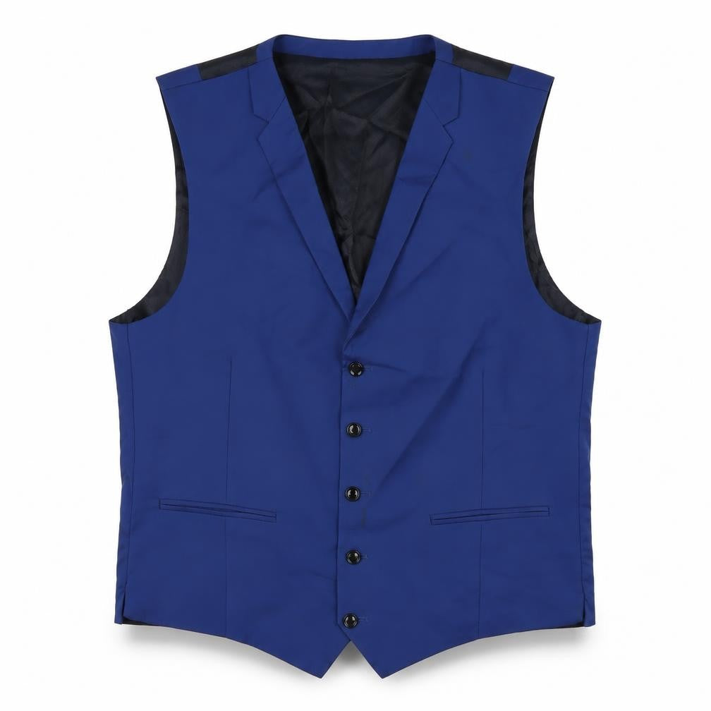 Austin Reed Blue Men's Suit Waistcoat, Size 42R