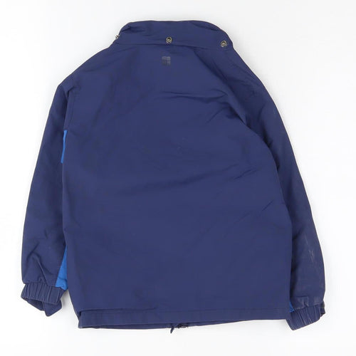 Mountain Warehouse Boys Blue Waterproof Jacket Size 3-4 Years
