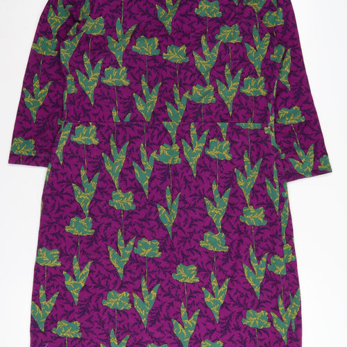 White Stuff Women's Multicoloured Floral Dress, Size 12