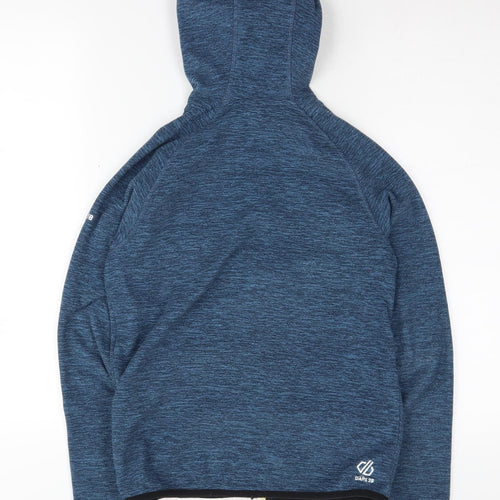 Dare2b Boys Blue Full Zip Hoodie, 13 Years, Polyester