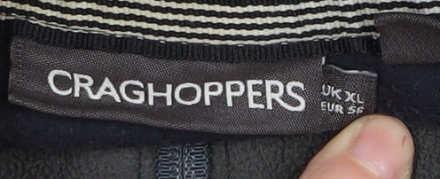 Craghoppers Men's Black Fleece XL Pullover Sweatshirt