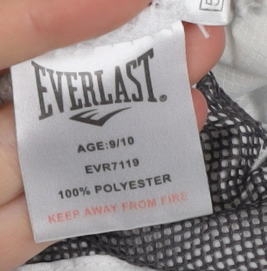 Everlast Boys White Track Pants, 9-10 Years, Sportswear