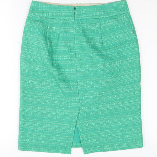Banana Republic Women's Green Pencil Skirt Size 0