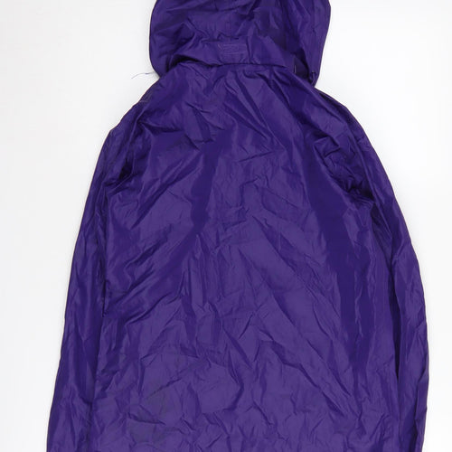 Gelert Women's Purple Packaway Rain Coat Jacket Size 6