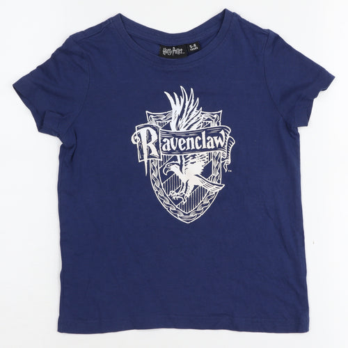 Harry Potter Boys Blue Ravenclaw T-Shirt 5-6 Years