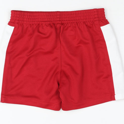 Nike Unisex Baby Red Sports Shorts 9-12 Months