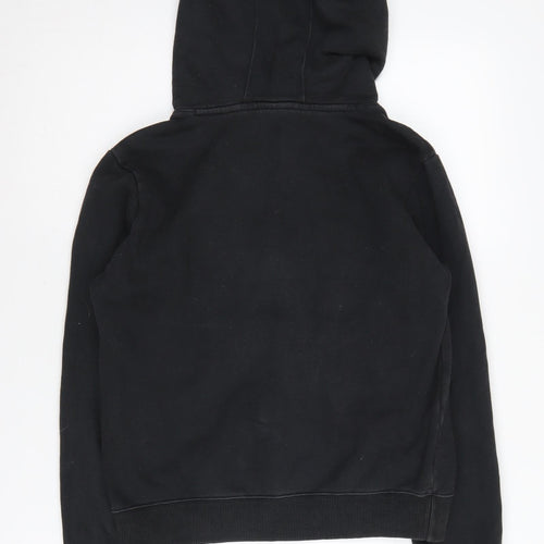 Champion Womens Black XS Hoodie Pullover Logo Casual