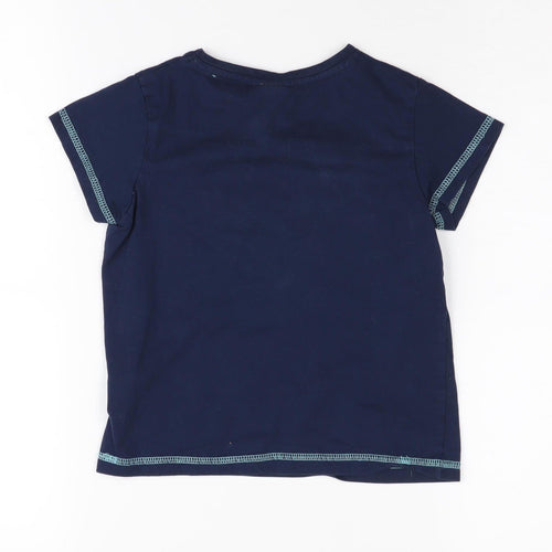 Saltrock Boys Blue Cartoon Graphic T-Shirt - 4-5 Years