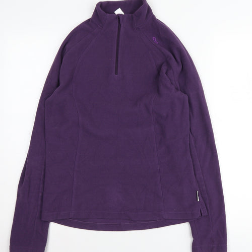 Quechua Purple Women's Size 12 Fleece Pullover