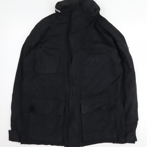 Best in Town Men's Black Regular Fit Jacket L