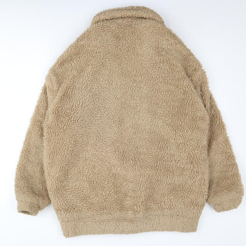 New Look Women's Beige Jacket Size 6 Casual