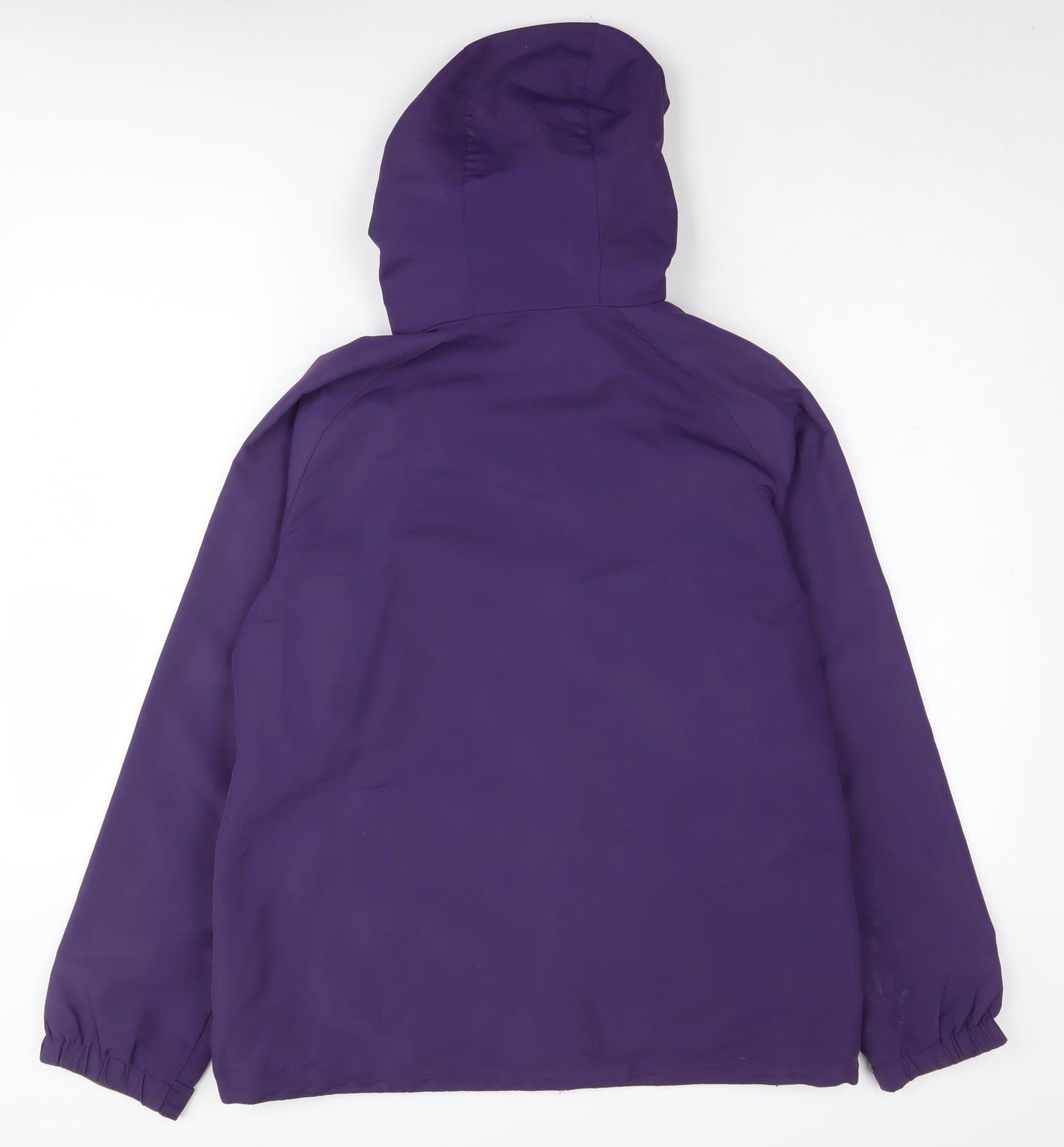 Mountain Essentials Women's Purple Rain Coat Size 12