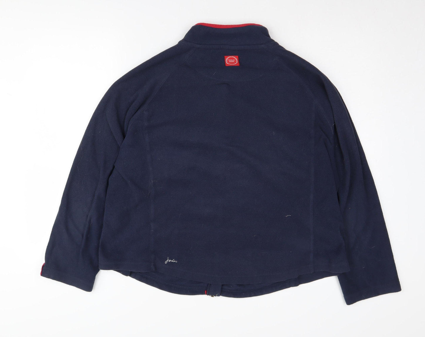 Joules Women's Blue Fleece Jacket Size 18