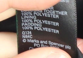 Marks and Spencer Women's Black Hooded Puffer Waistcoat Size 18