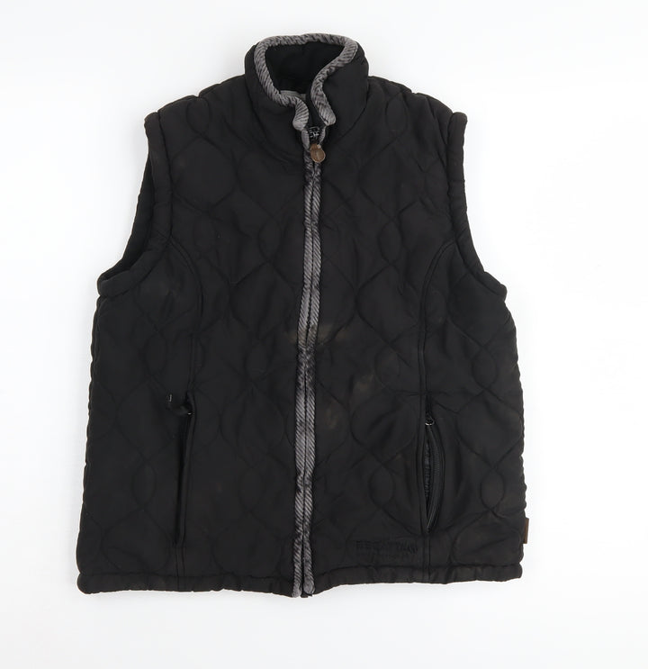 Regatta Women's Black Quilted Waistcoat Size 12