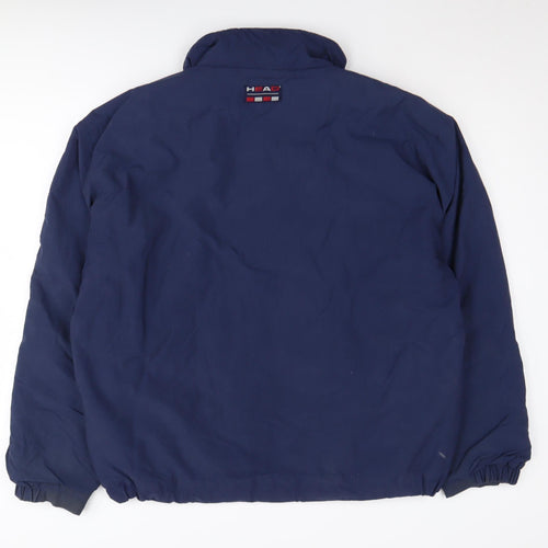 HEAD Men's Blue Zipped Jacket L - Casual Comfort