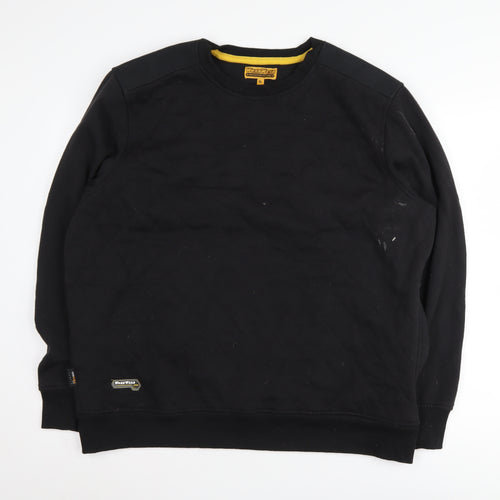 Workwear Men's Black XL Quilted Pullover Sweatshirt