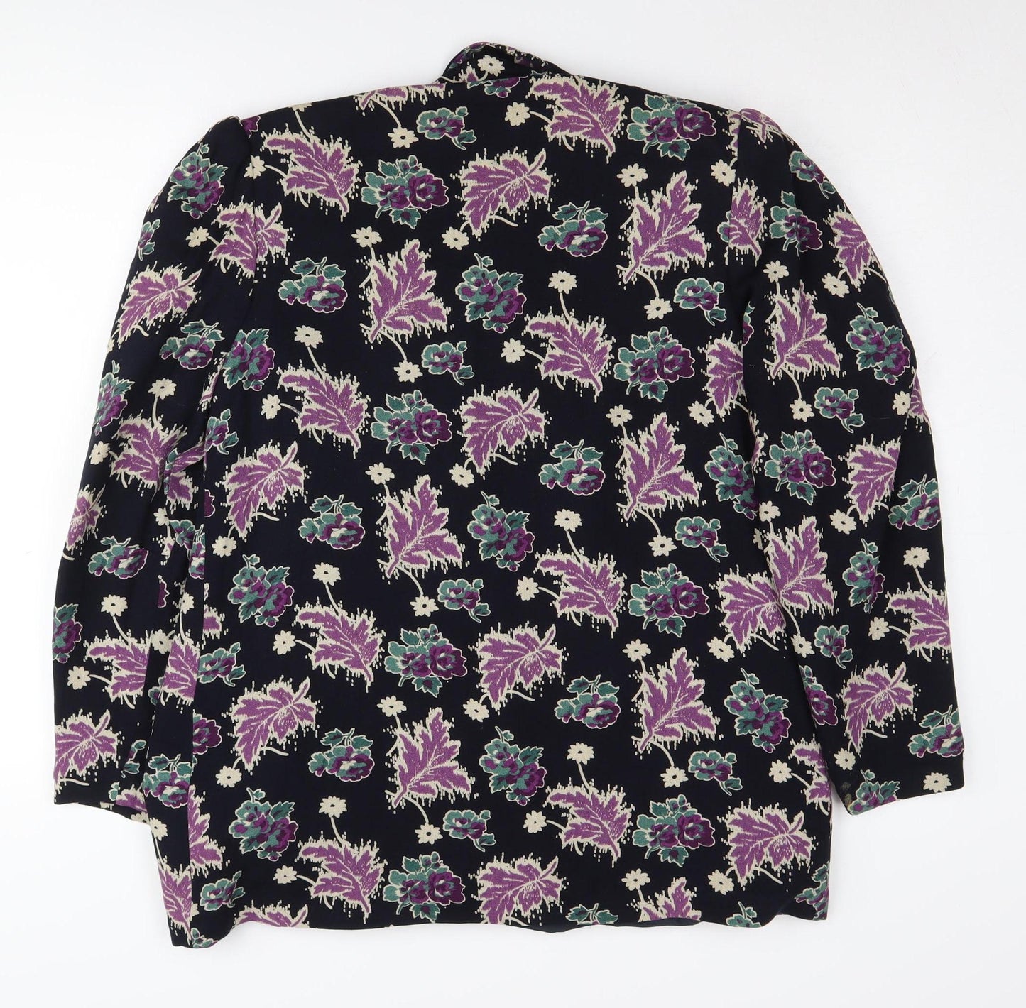 Alexon Women's Multicoloured Floral Suit Jacket, M, Lined, Regular Fit