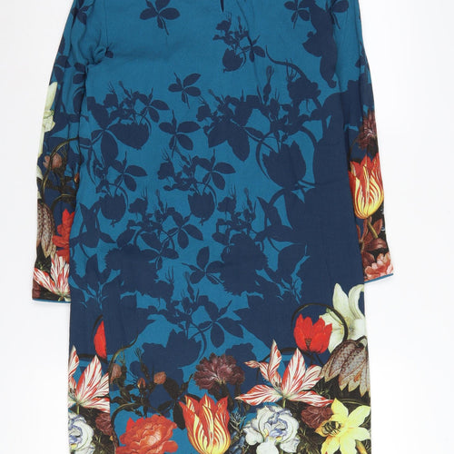 White Stuff Women's Floral Shift Dress, UK 6, Multicoloured