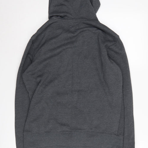 Champion Men's Grey Pullover Hoodie, Size S