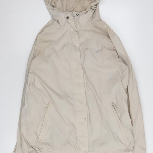 Mountain Warehouse Women's Beige Rain Jacket Size 12