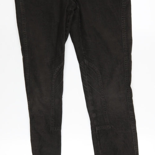 Jigsaw Women's Black Corduroy Trousers Size 8