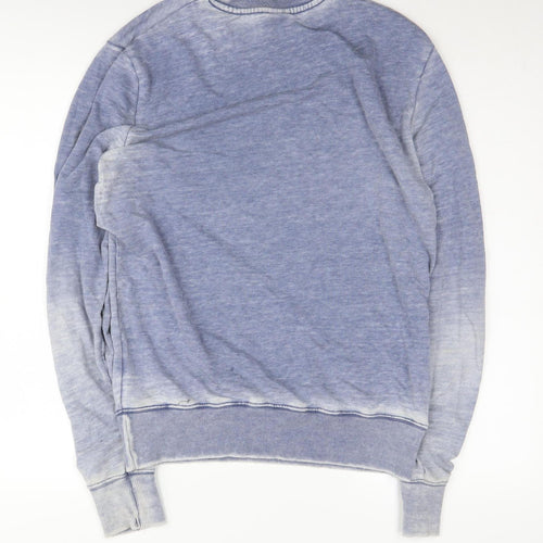 Superman Men's Blue Small Pullover Sweatshirt