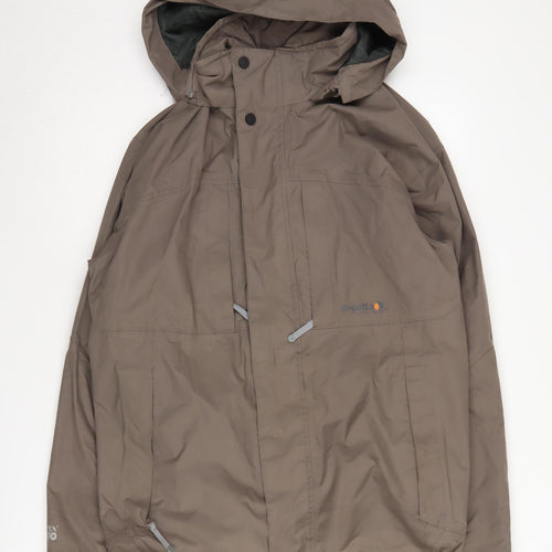 Regatta Men's Brown Waterproof Jacket, Size L, Outdoor Style