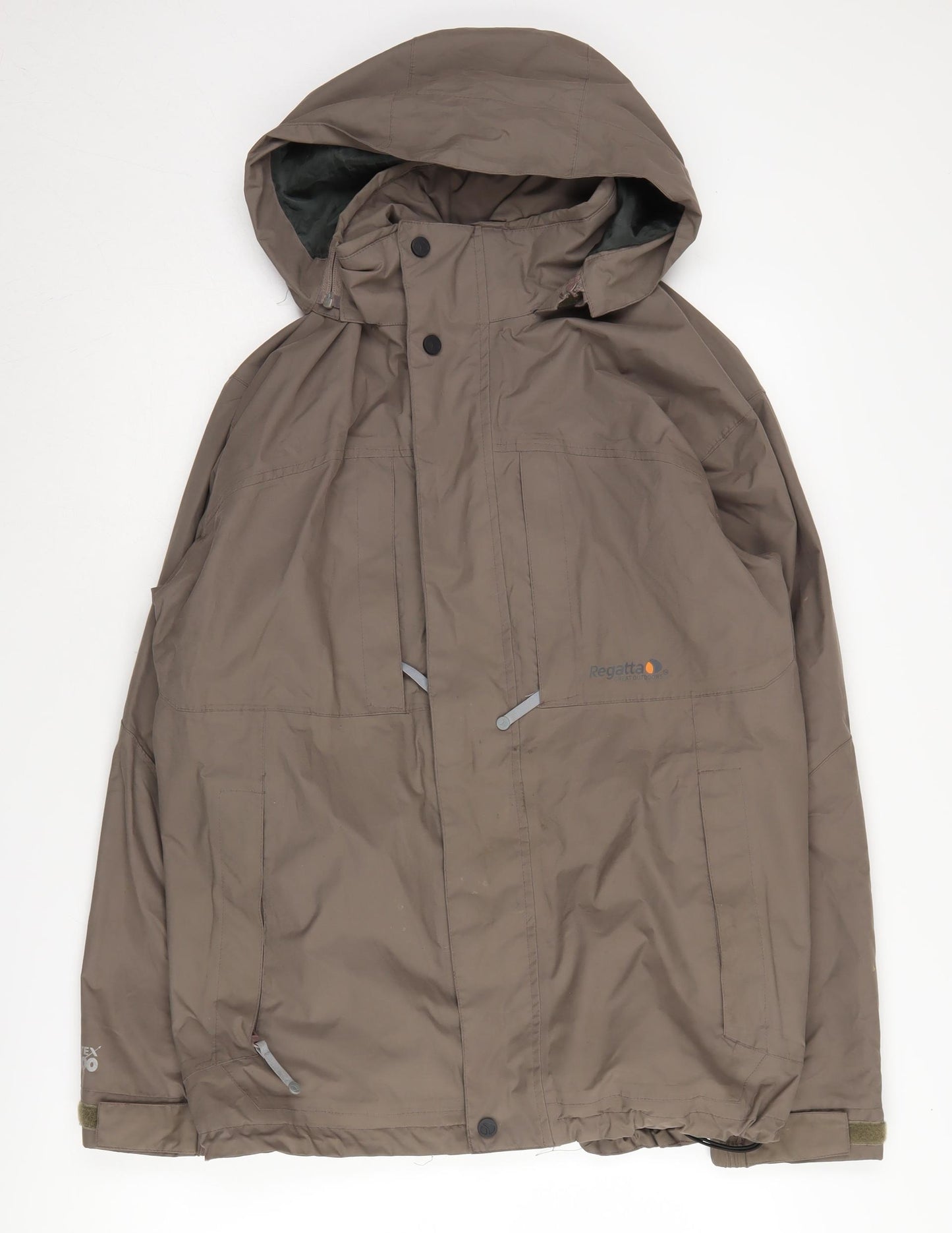 Regatta Men's Brown Waterproof Jacket, Size L, Outdoor Style