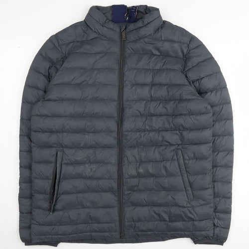 Rydale Men's Grey Puffer Jacket M Insulated Winter