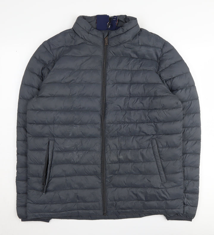 Rydale Men's Grey Puffer Jacket M Insulated Winter