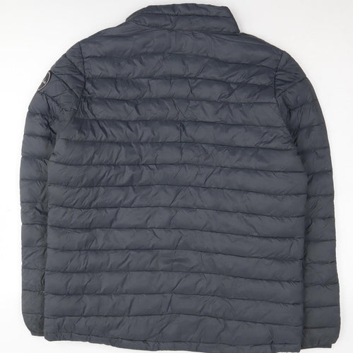 Rydale Men's Grey Puffer Jacket M Insulated Winter