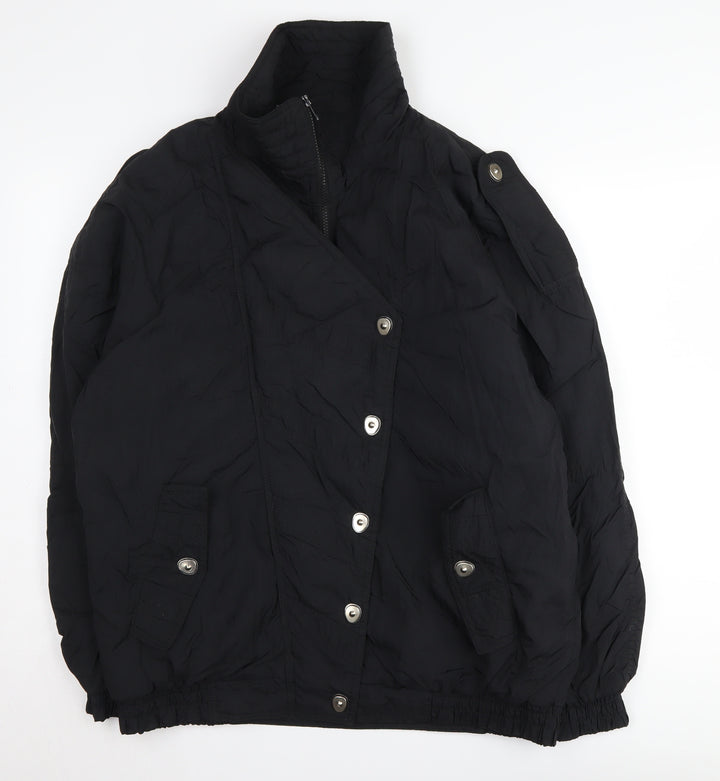 Littlewoods Men's Black Puffer Jacket, Size 16 Plus, Winter
