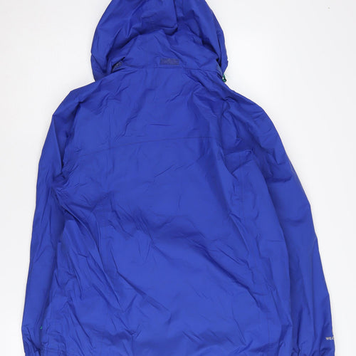 Karrimor Women's Blue Ski Jacket Size 12 Hooded Waterproof