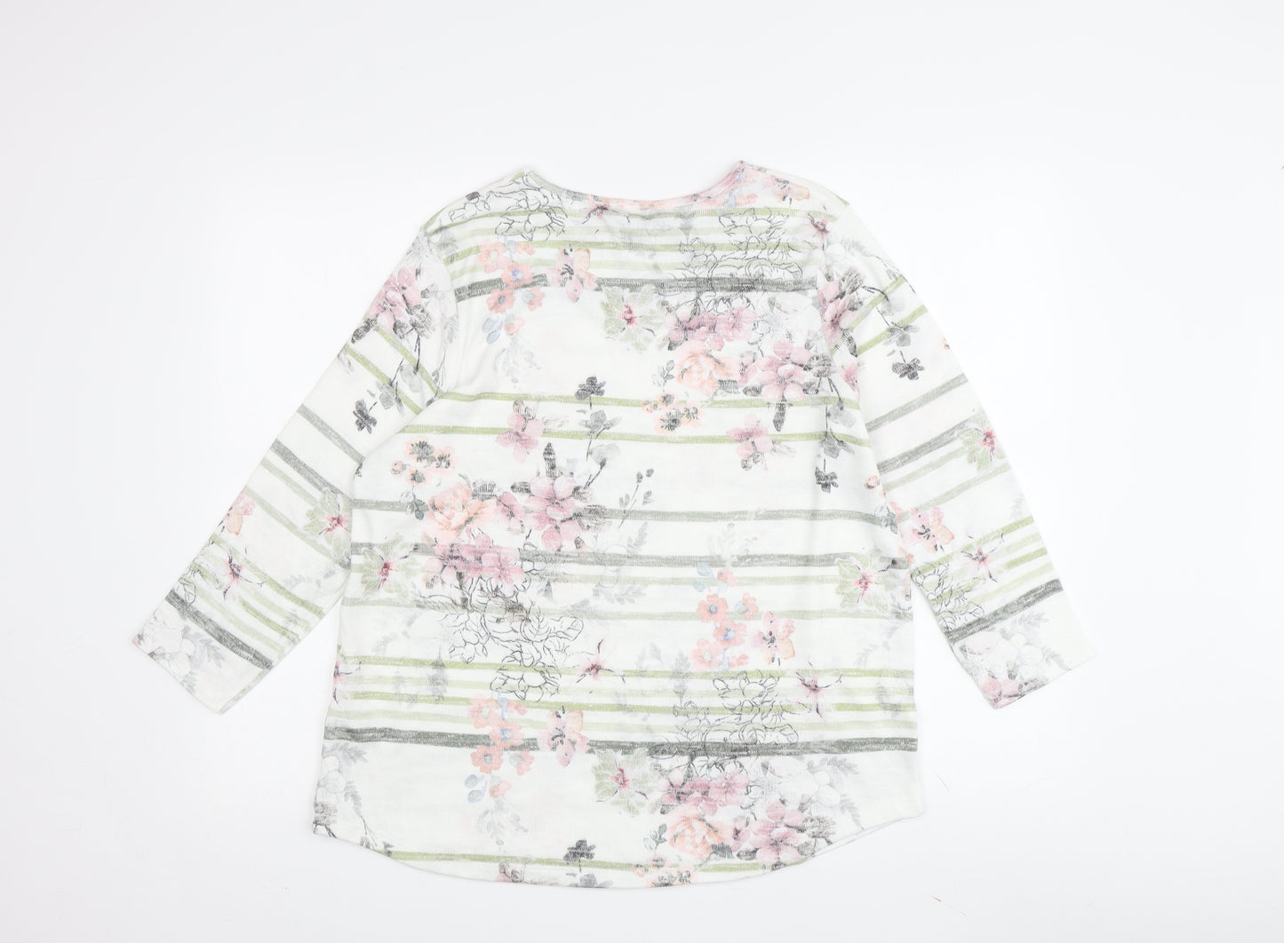 Bonmarché Women's Multicoloured Floral Blouse Size 12