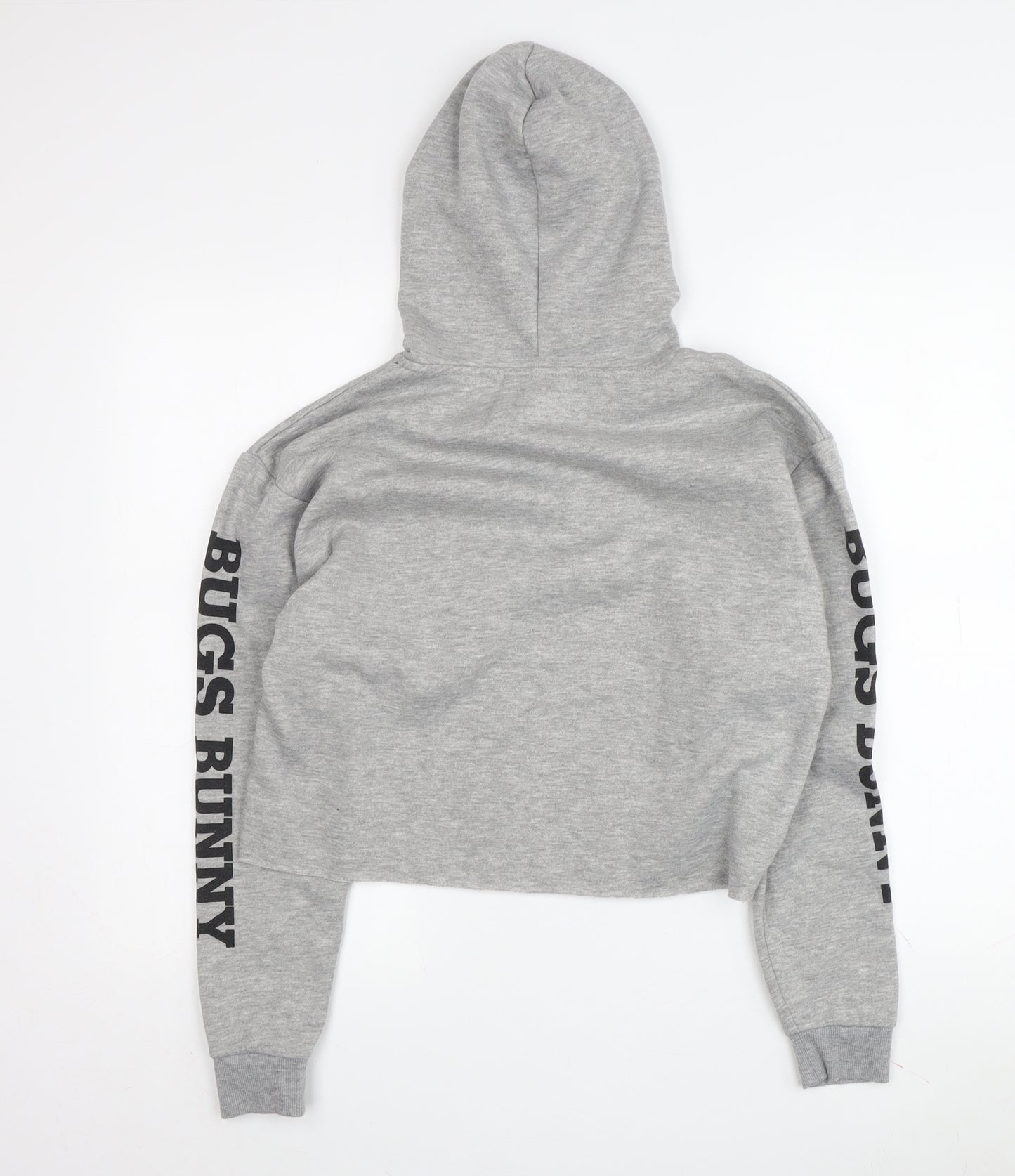 Looney Tunes Women's Grey Graphic Hoodie 2XS