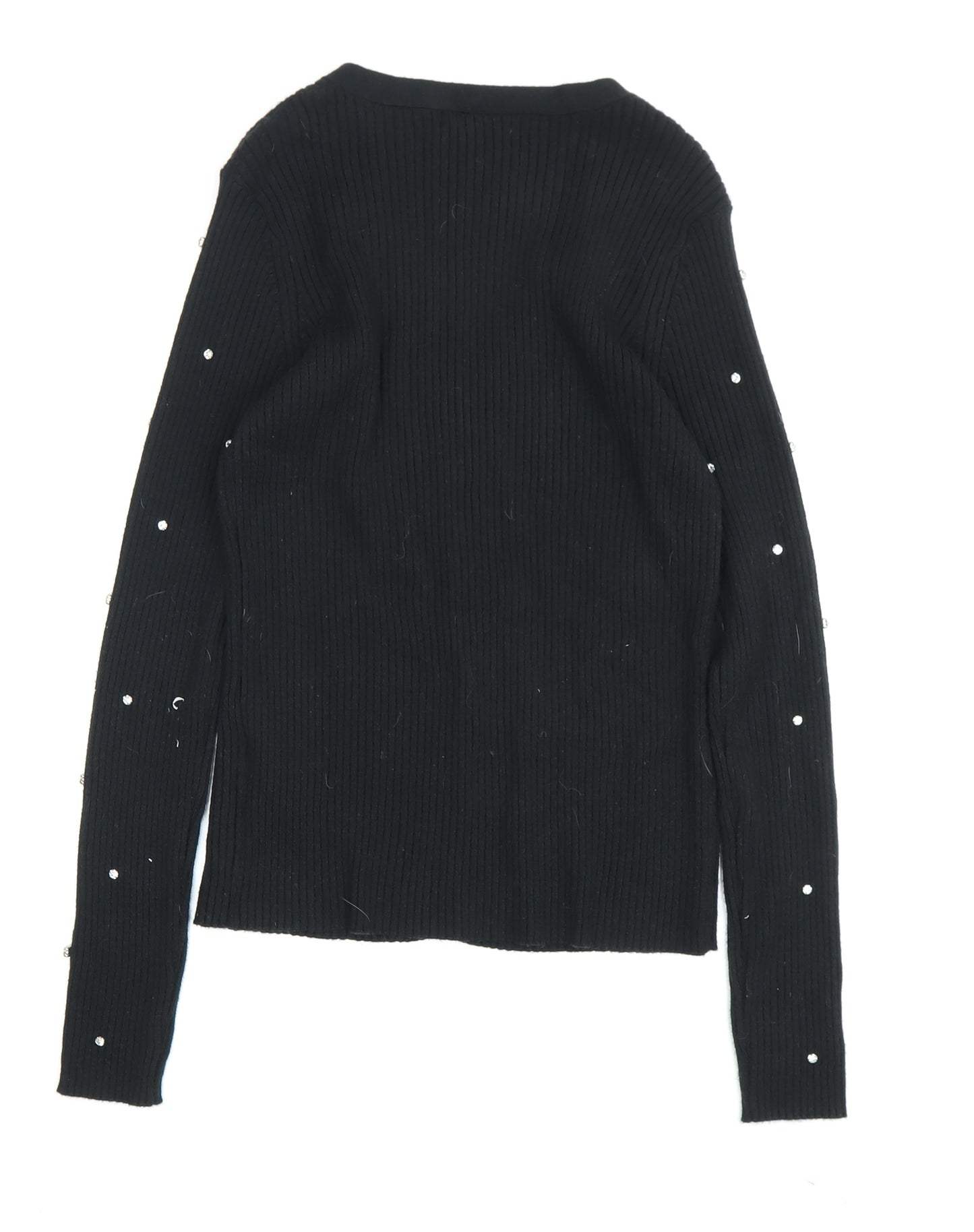 V by Very Women's Black Cardigan - S, V-Neck
