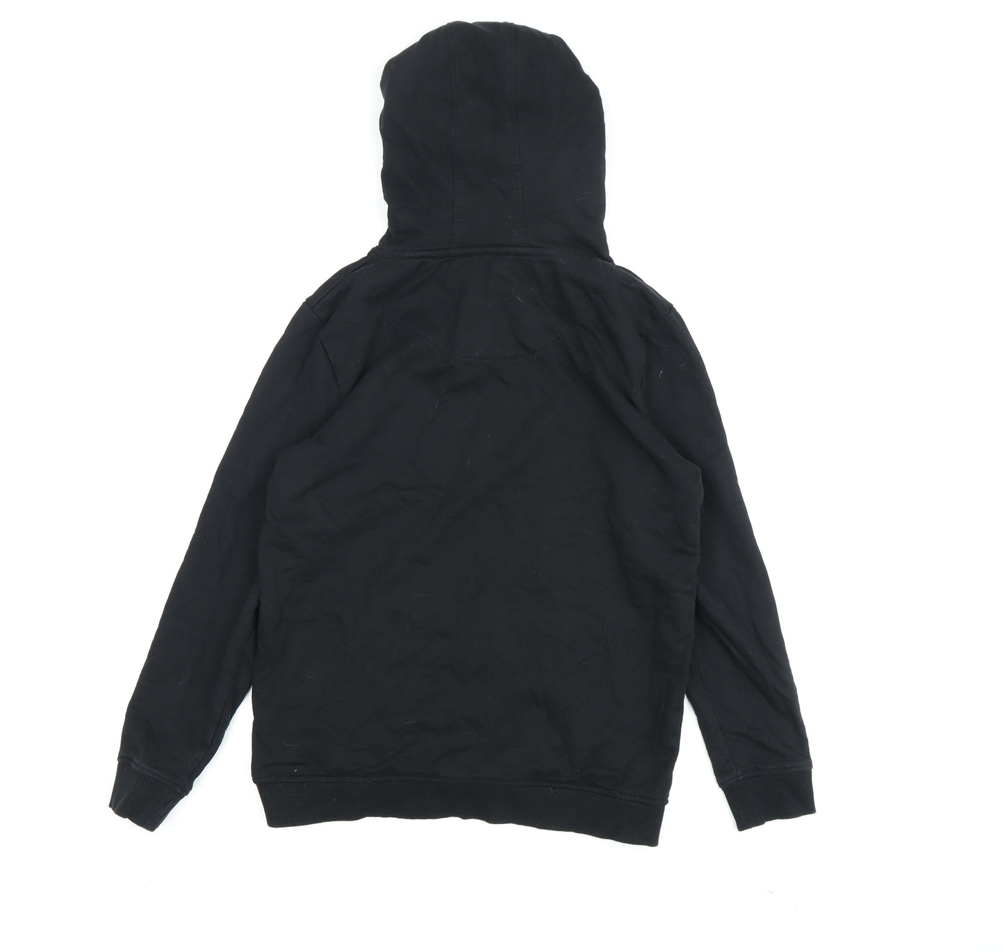 Blue Zoo Girls Black Rainbow Hoodie 11-12 Years