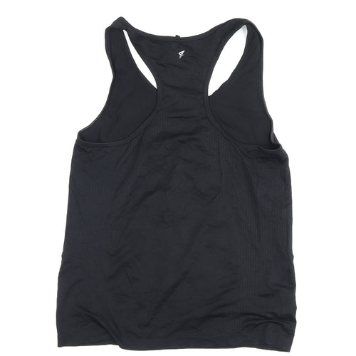Women's Black Racerback Tank Top for Gym