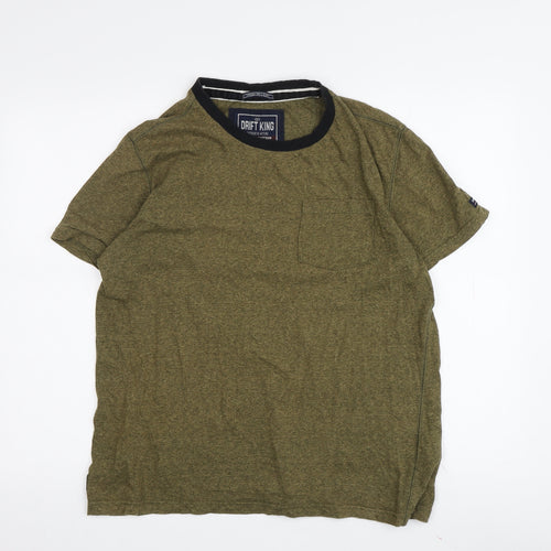 Drift King Men's Green M Classic T-Shirt