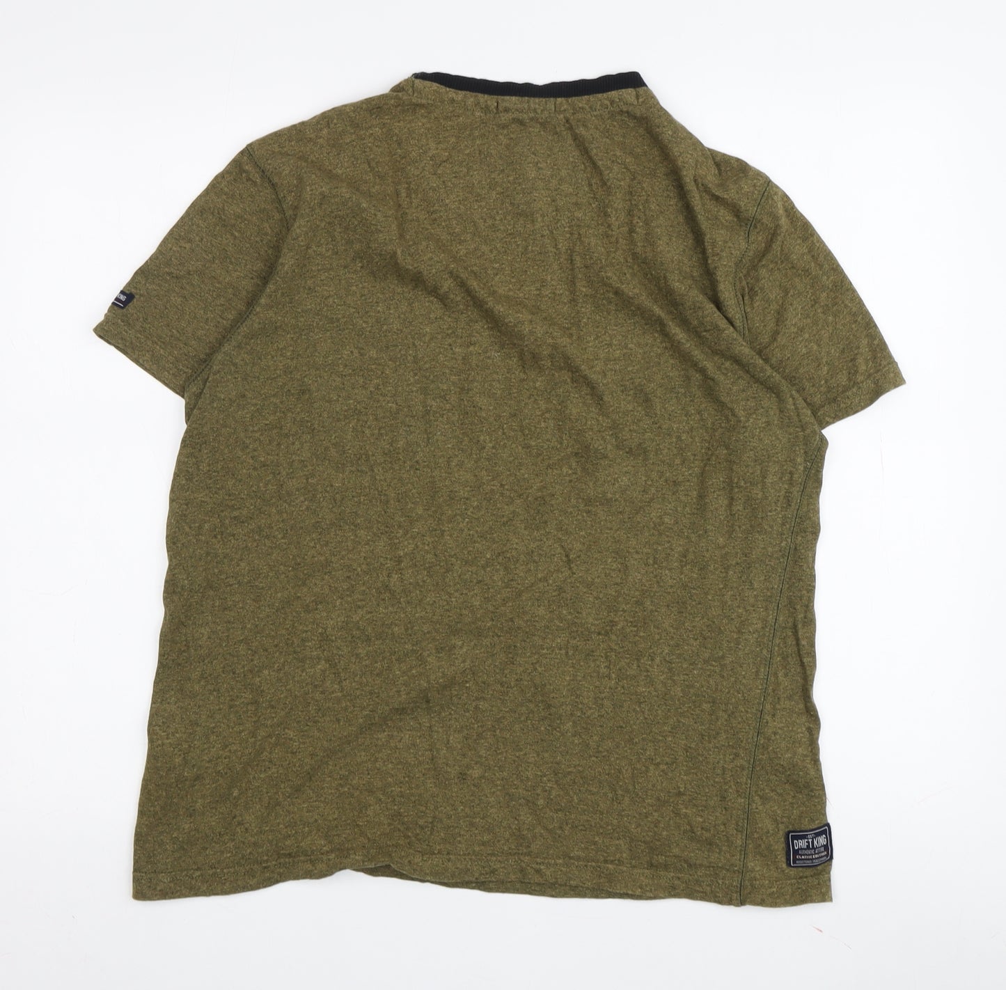 Drift King Men's Green M Classic T-Shirt