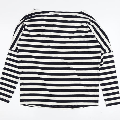 Next Women's Multicoloured Striped T-Shirt, Size 8, Casual Jersey