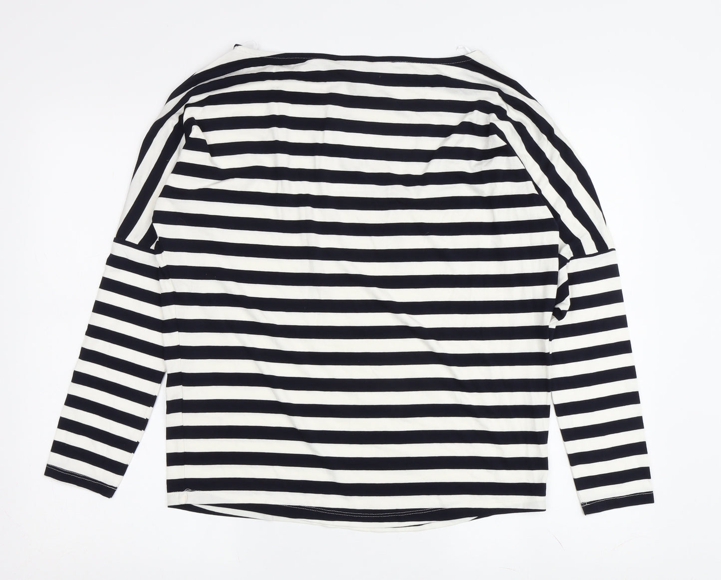 Next Women's Multicoloured Striped T-Shirt, Size 8, Casual Jersey